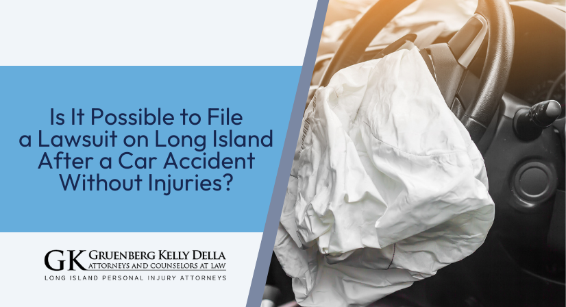 Is It Possible to File a Lawsuit on Long Island After a Car Accident Without Injuries