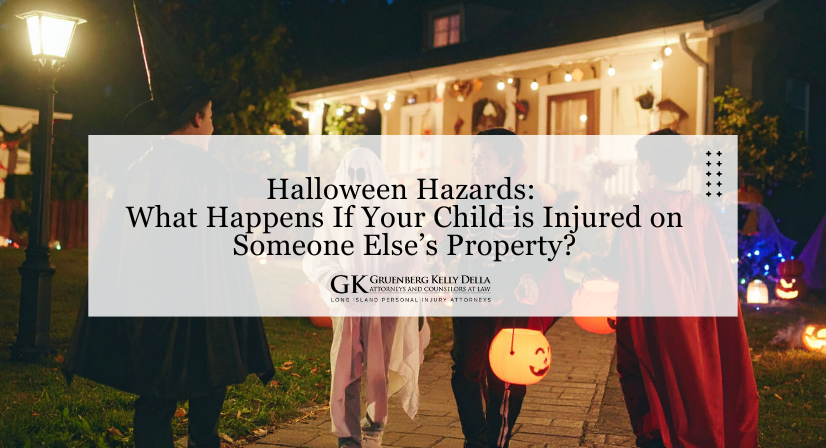 Halloween Hazards: What Happens If Your Child Is Injured on Someone Else’s Property?