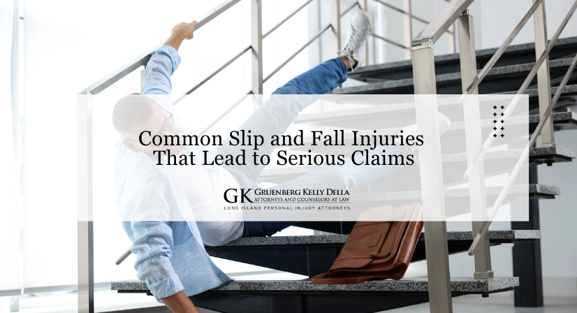 Common Slip and Fall Injuries That Lead to Serious Claims