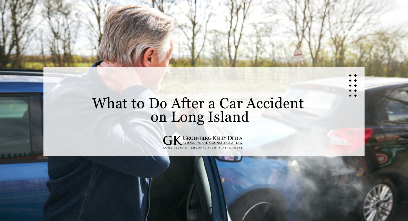 What to Do After a Car Accident on Long Island