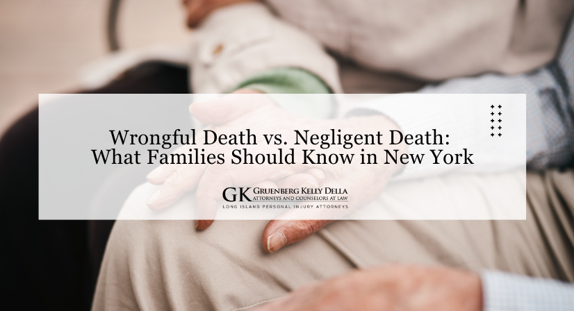 Wrongful Death vs. Negligent Death What Families Should Know in New York